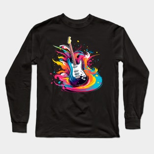 I just need a guitar to be happy Long Sleeve T-Shirt